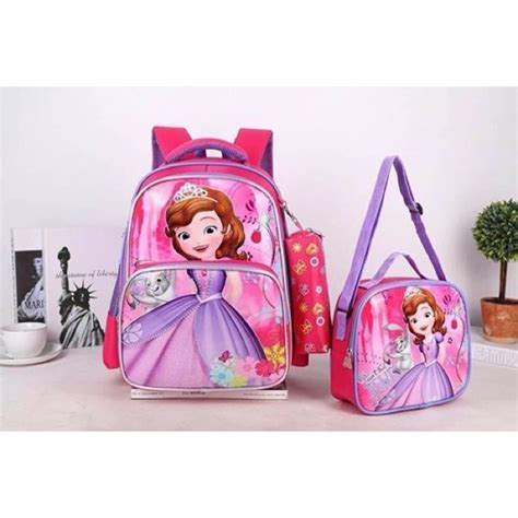 phlove 3IN1 Character School Bag Boy/Girls .